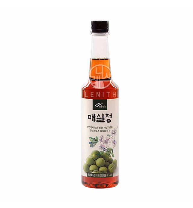 [LENITH] Korean All Purpose Pure Plum Extract Syrup Maesil for Cooking, Tea 매실청 650g 1.43 lbs / 22.92 oz (1 bottle)