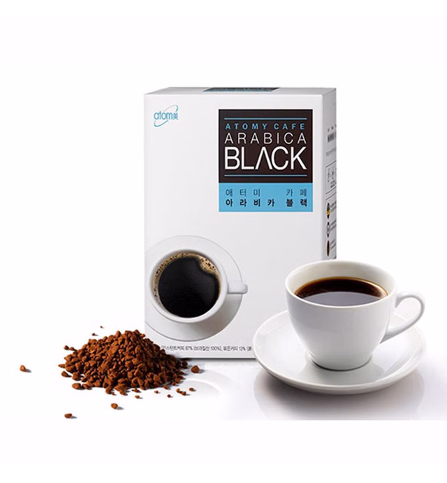 Atomy 80T Sticks Cafe Arabica Dark Roast Instant Coffee Mix Arabica Coffee