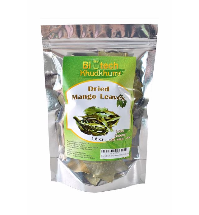 Wild Dried Mango Leaves 1.8Oz (50g) for Tea