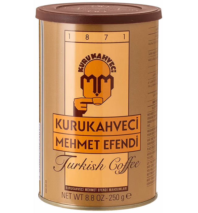 Mehmet Efendi Turkish Coffee, 250 Gram Can