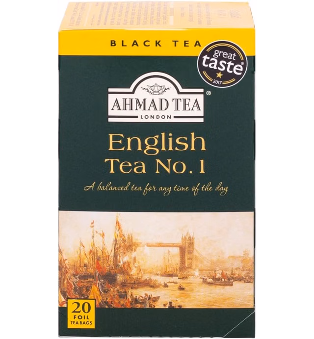 Ahmad Tea English Tea No. 1 Black Tea (20 Teabags)