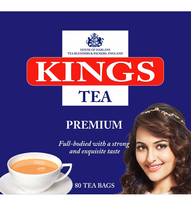 KINGS TEA PREMIUM ENGLISH BREAKFAST 160 TEA BAGS
