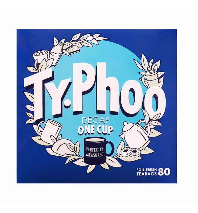 Typhoo Tea Decaf 80ct Tea Bags