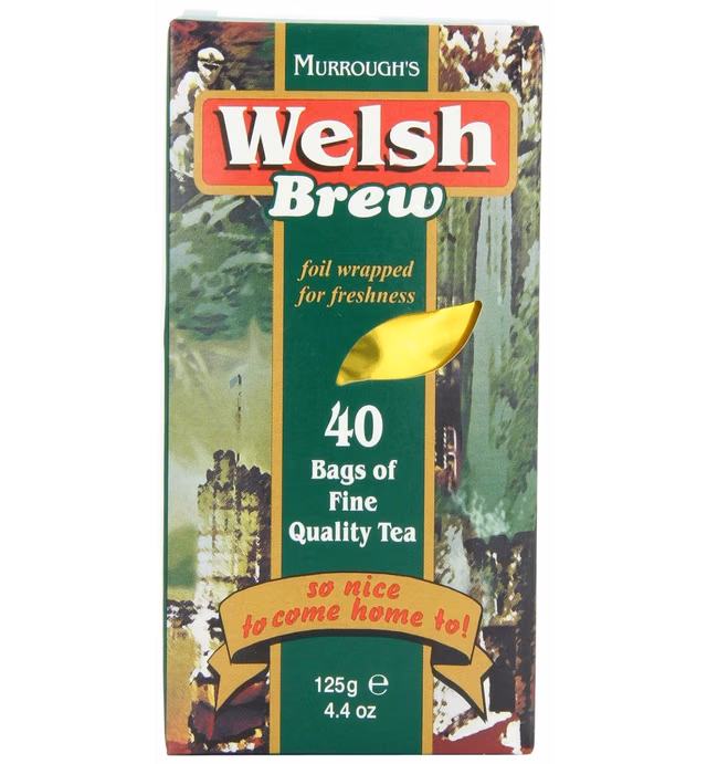 Welsh Brew Tea, Tea Bags, 40-Count Package, 4.4 oz, (Pack of 4)