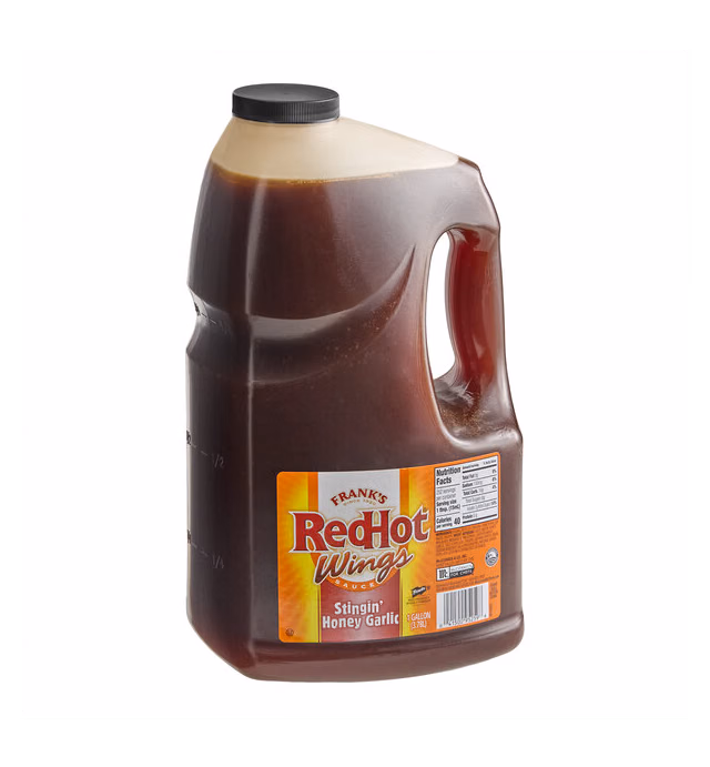 Frank's RedHot Stingin' Honey Garlic Sauce 1 Gallon