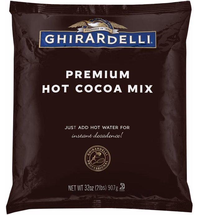 Ghirardelli Chocolate Premium Hot Cocoa Mix, 32-Ounce Packages (Pack of 2)