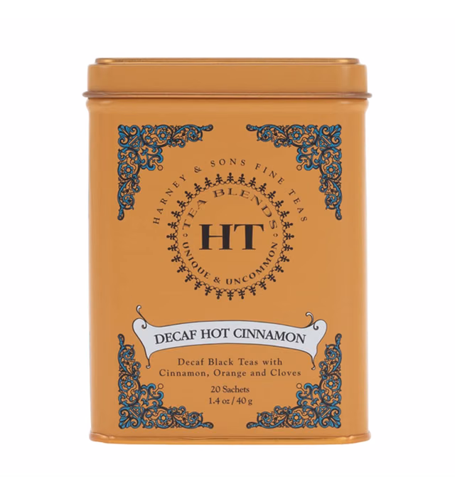 Harney & Sons HT Decaf Hot Cinnamon Tea, 20 Tea Sachets, 1.4 oz (40 g)