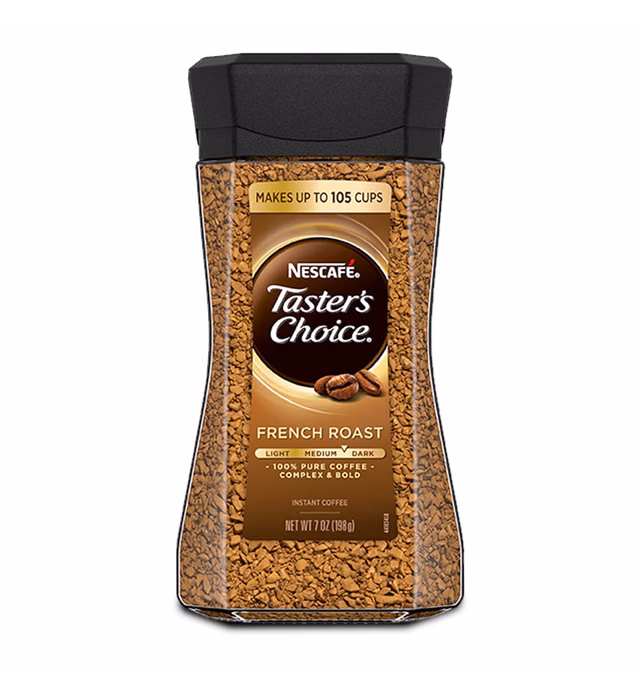 Nescafe Taster's Choice Instant Coffee, French Roast, 7 Ounce