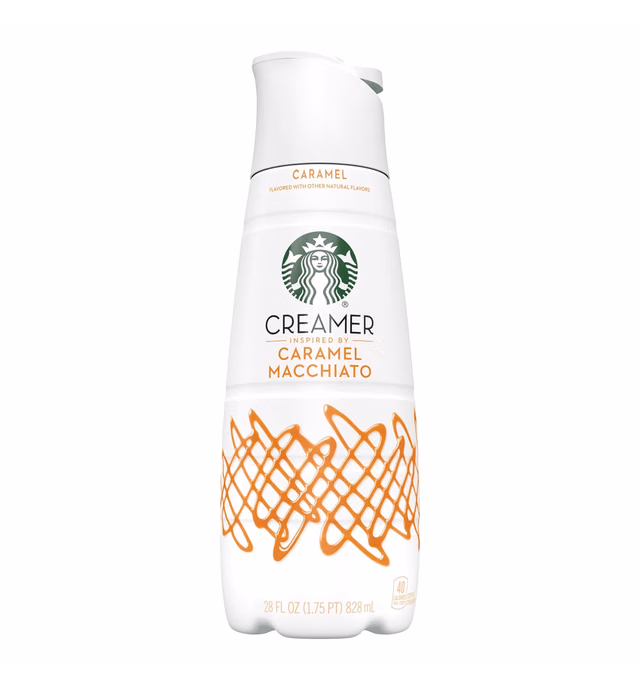 Starbucks Liquid Coffee Creamer, Caramel Flavored Creamer