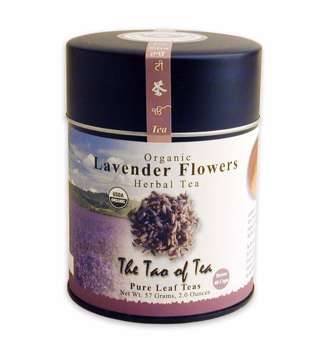 The Tao of Tea, Lavender Herbal Tea, Loose Leaf, 2.0 Ounce Tin (Packaging May Vary)