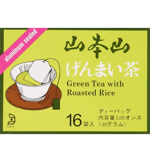 Yamamotoyama - Genmai Cha (Brown Rice Tea) 16 bags