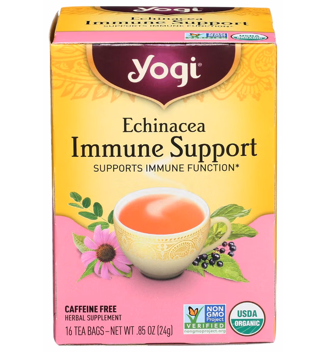 Yogi Tea, Echinacea Immune Support, 16 Count