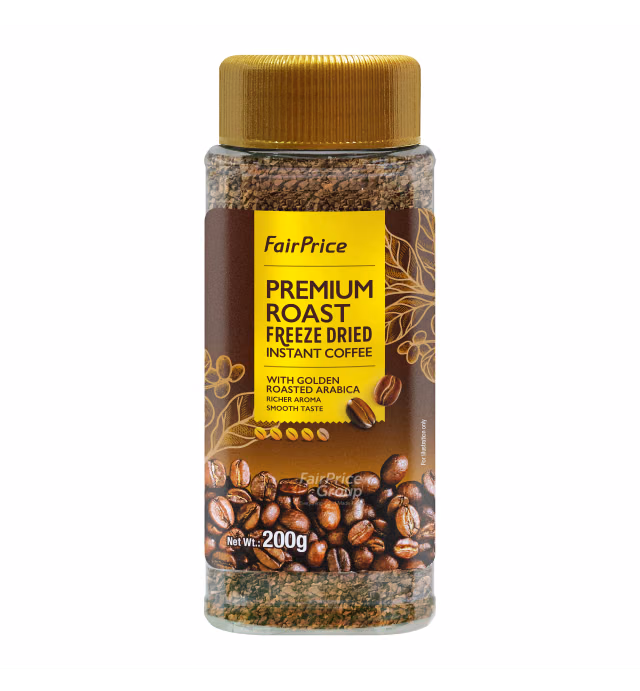 FairPrice Instant Coffee - Premium Roast Freeze Dried
