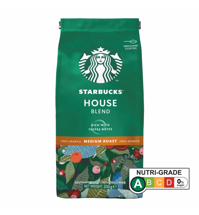 Starbucks Roasted Ground Coffee - House Blend (Medium)