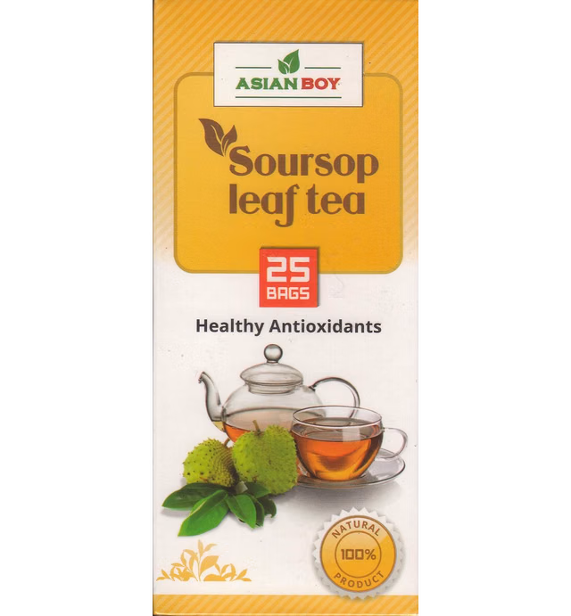 Asian Boy Healthy Antioxidants Tea - 25 Bags (Soursop Leaf)