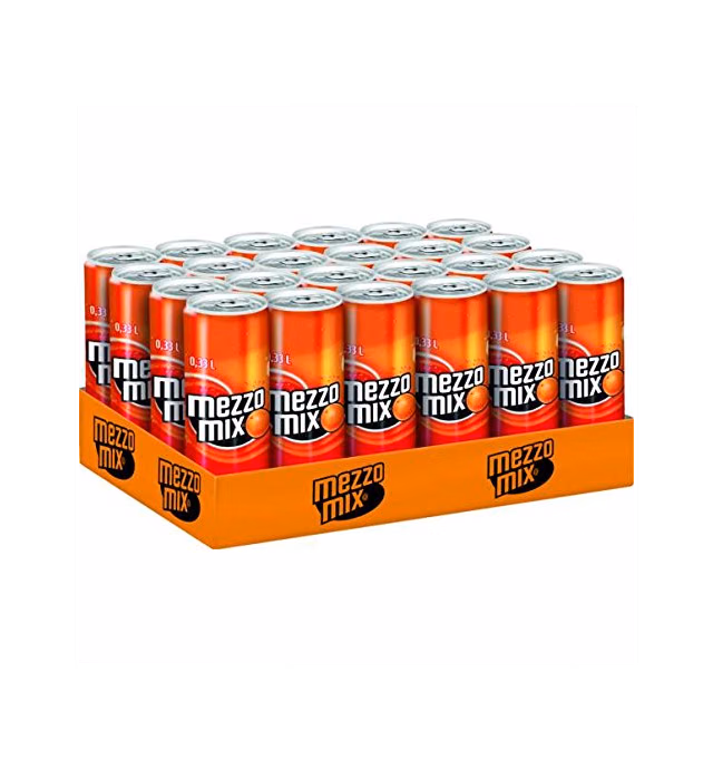 Mezzo Mix Classic - Cola & Orange Soda - CASE of 24 x 0.33 l
