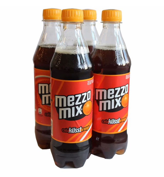 Mezzo Mix 4 pack 500ml ea. German Import (.5L Bottles)