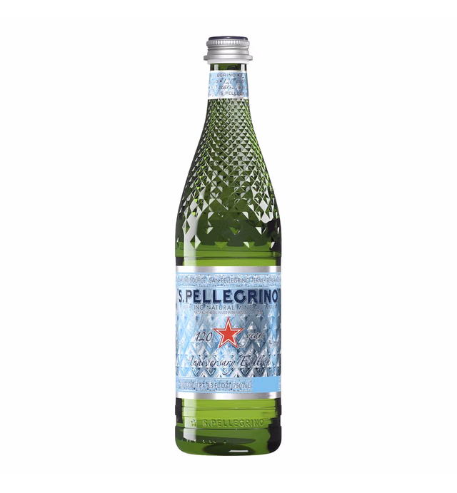 S.Pellegrino 120 Year Anniversary Limited Edition Bottle, 25.3 Fl Oz (Pack of 6)
