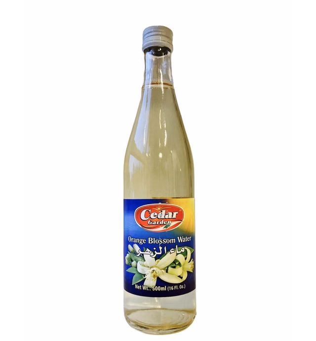 Cedar Garden's Premium Orange Blossom Water Extract 500 ml. 16 Fl. Oz.
