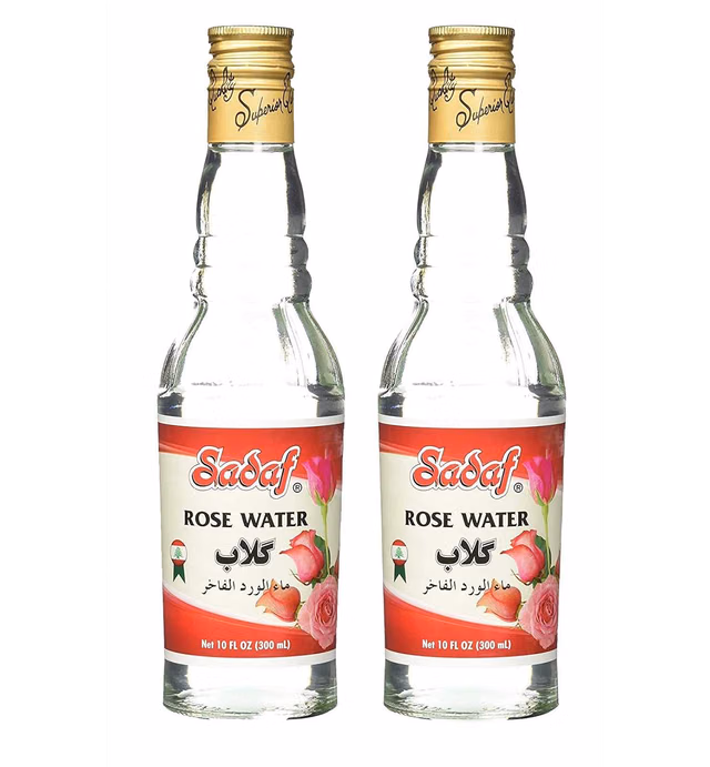 Sadaf Rose Water (Lebanon) 10 oz. ( Pack of 2 )