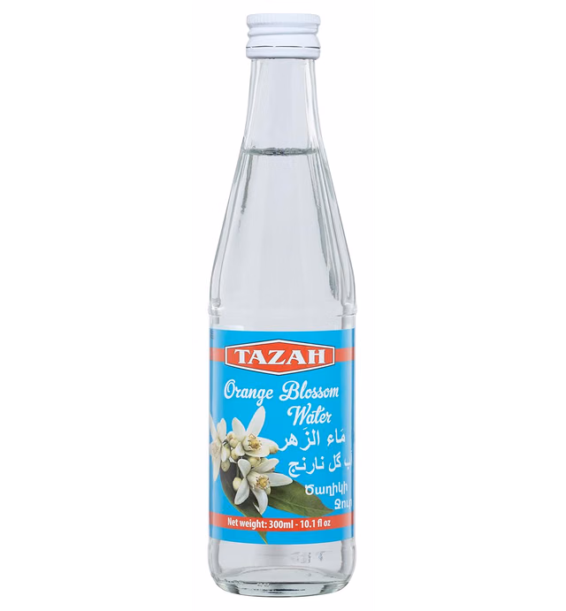 Tazah Orange Blossom Water for Cooking Baking 10 fl oz