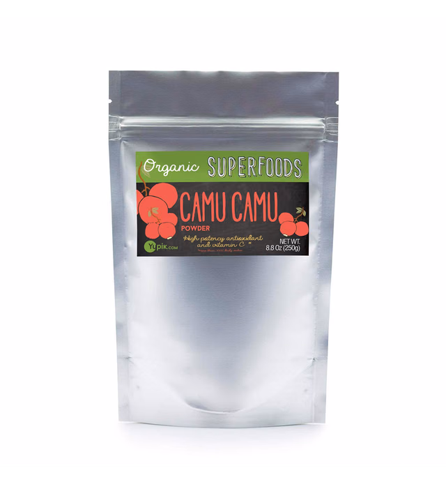 Yupik Organic Powder, Camu Camu, 8.8 oz, Non-GMO, Vegan, Gluten-Free