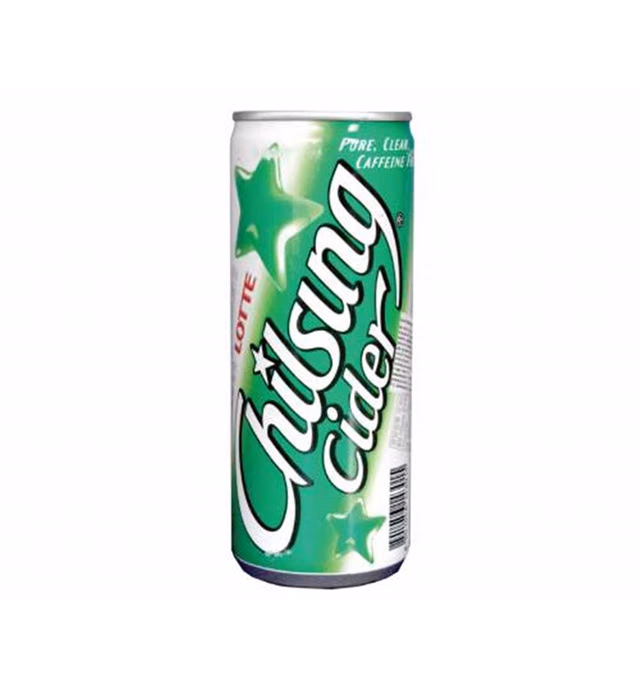 Lotte Chilsung Cider 8.3 Oz Pack Of 6