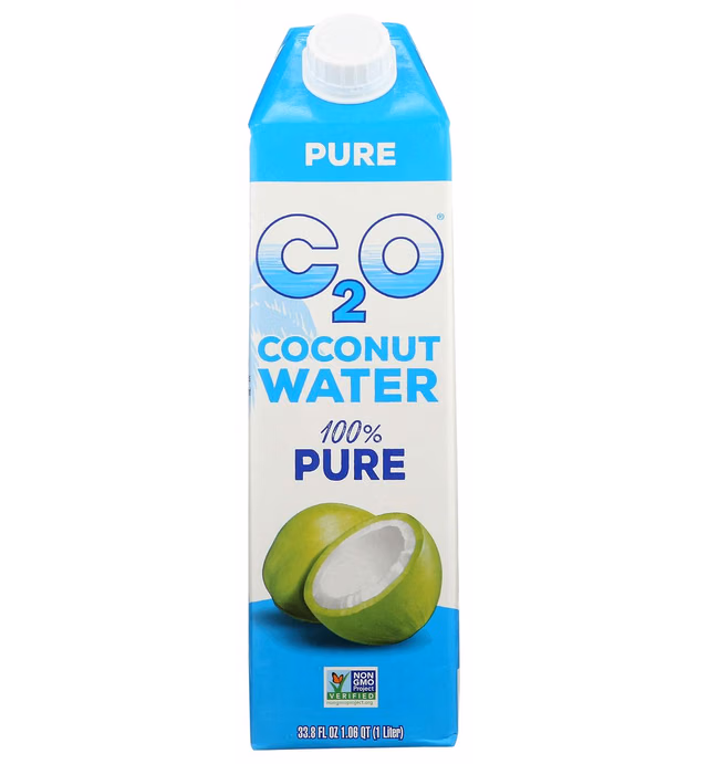 C2O Pure Coconut Water, 33.8 oz