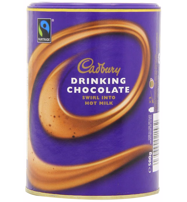 Cadbury Drinking Hot Chocolate 500 g (Pack of 3)