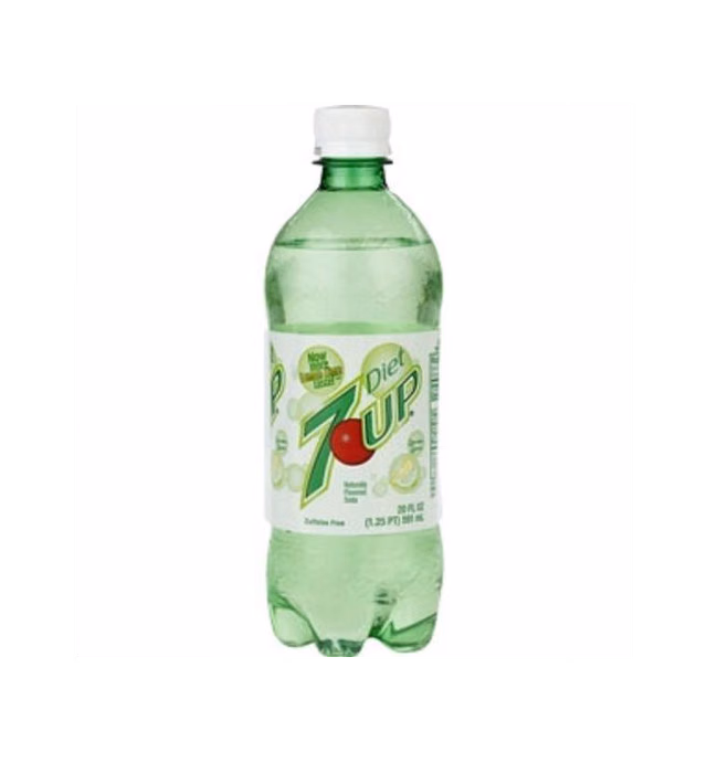 7 UP Diet Soda Soft Drink, 20-Ounce (Pack of 24)