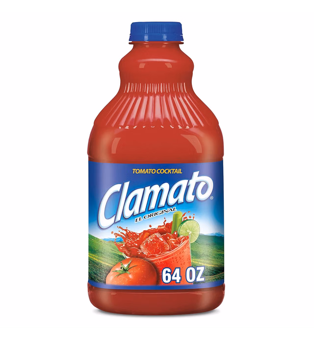 Clamato, Tomato Cocktail, 64 Fl Oz Bottle