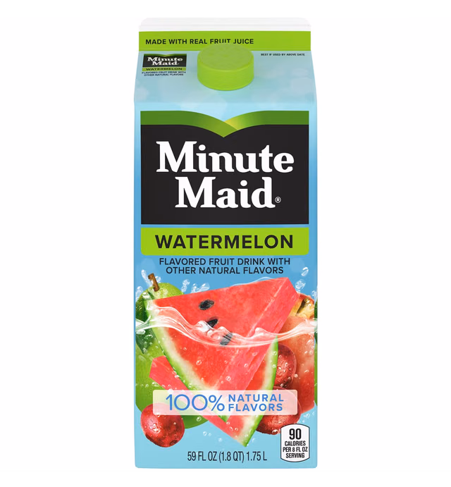 Minute Maid Fruit Drink, Watermelon, 59 Fl Oz
