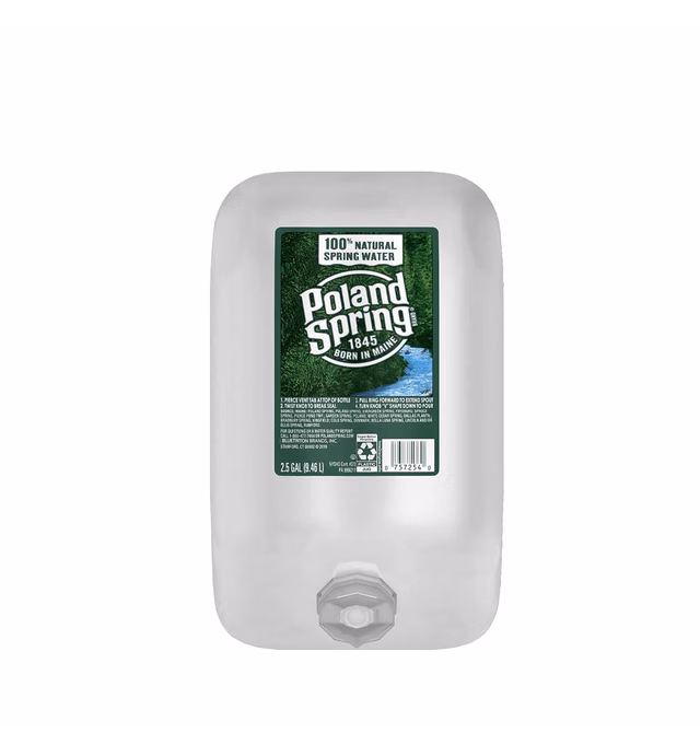 Poland Spring, Spring Water, 2.5 Gallon Jug