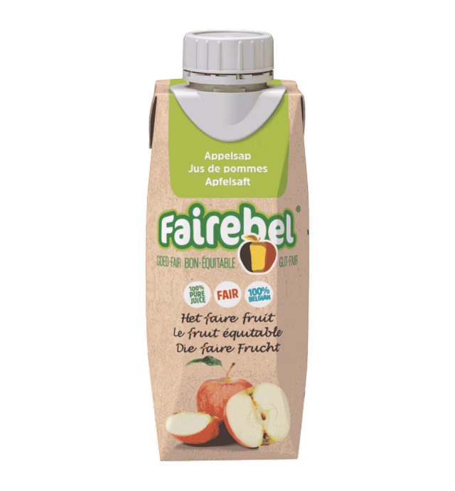 Jus de pommes FAIREBEL