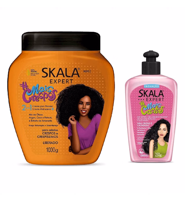 Skala Mais Combo - Crespos 1000g and Cachos 250g