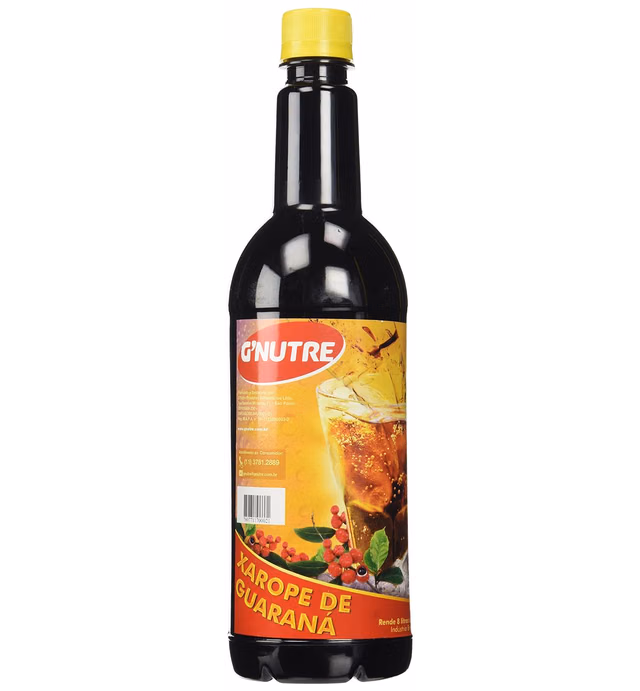 Brazilian Guarana Syrup Xarope De Guarana 900ml