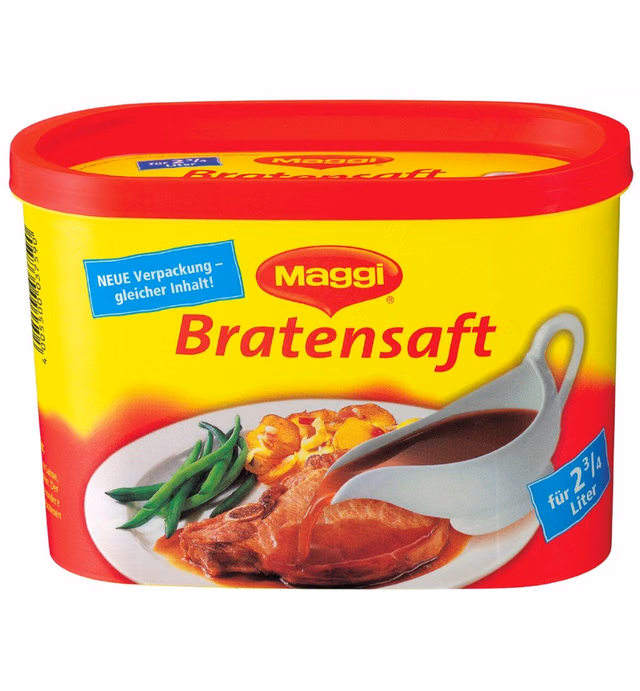 Maggi Roast Juice (Bratensaft) Gravy, can