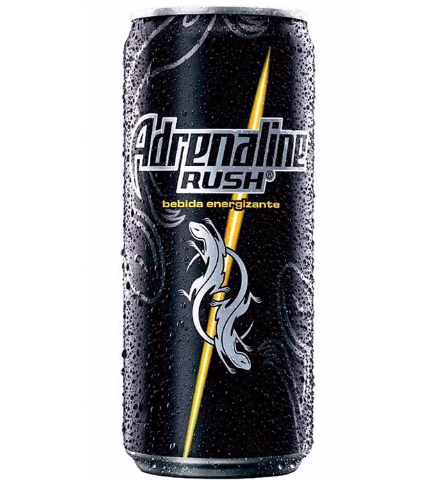 Adrenaline Rush Energy Drink Passion Fruit Flavored Bebida Energizante de Honduras (12 Pack, 10 Fl Oz)