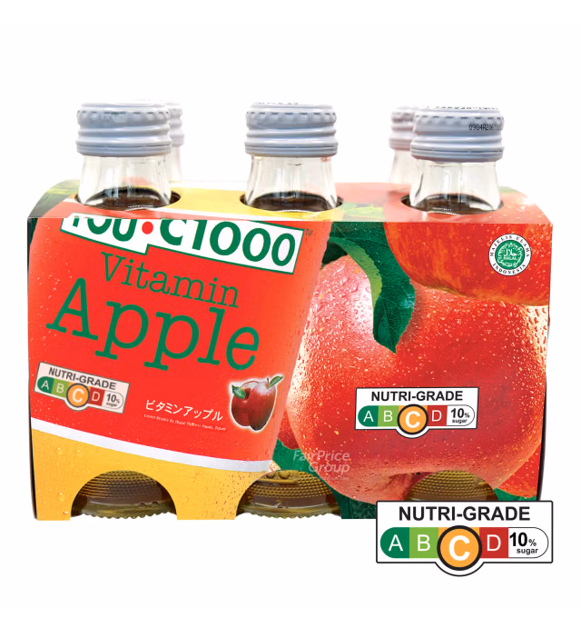 YOU-C1000 Vitamin Bottle Drink - Apple