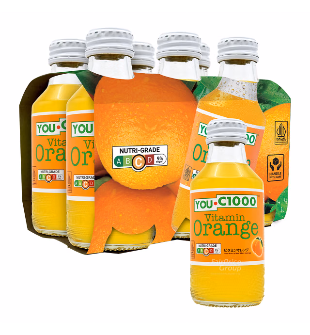 YOU-C1000 Vitamin Bottle Drink - Orange