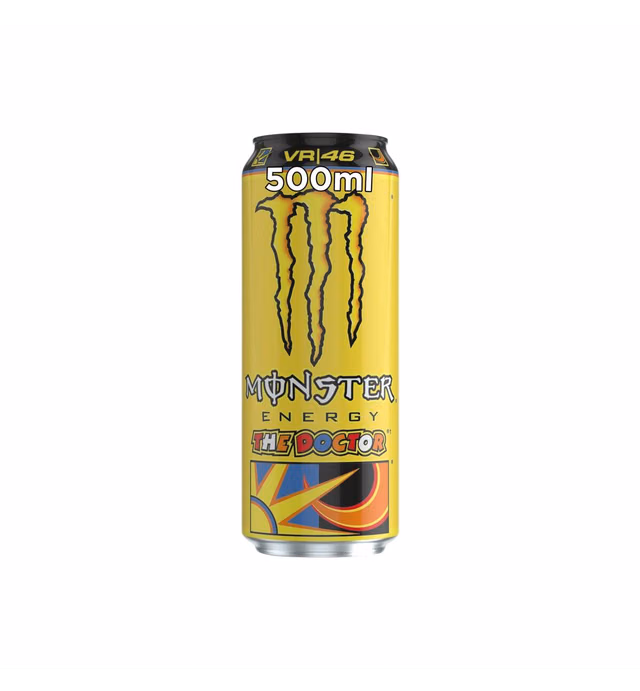 Monster "The Doctor" Energy Drink 16.9 Fluid Ounce (500ml) Packages (Pack of 4) [ Italian Import ]
