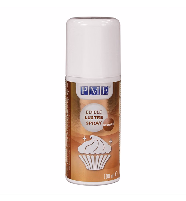 PME Edible Lustre Spray, Bronze, 3.3 Ounce