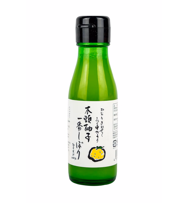 Yuzu Juice 3.52 Oz (100ml) Hand squeezing First press Made in Tokushima, Japan