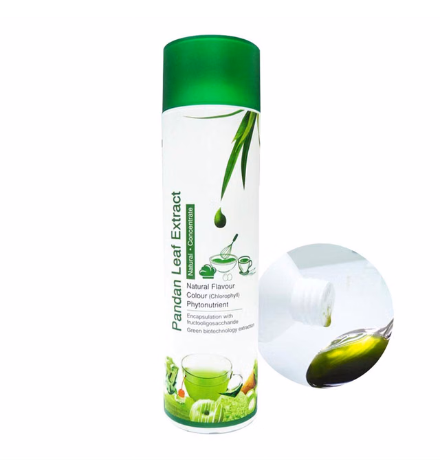 Pandan Extract Concentrate Liquid 200g | Fresh Bakery & Beverage Ingredients | Natural Standardized Plant Extract | Asian Gourmet Aromatic Baking , Cooking Ingredient