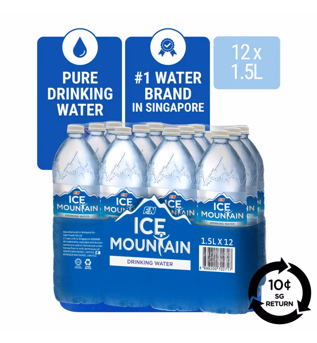 [BCRS] F & N Ice Mountain Drinking Bottle Water