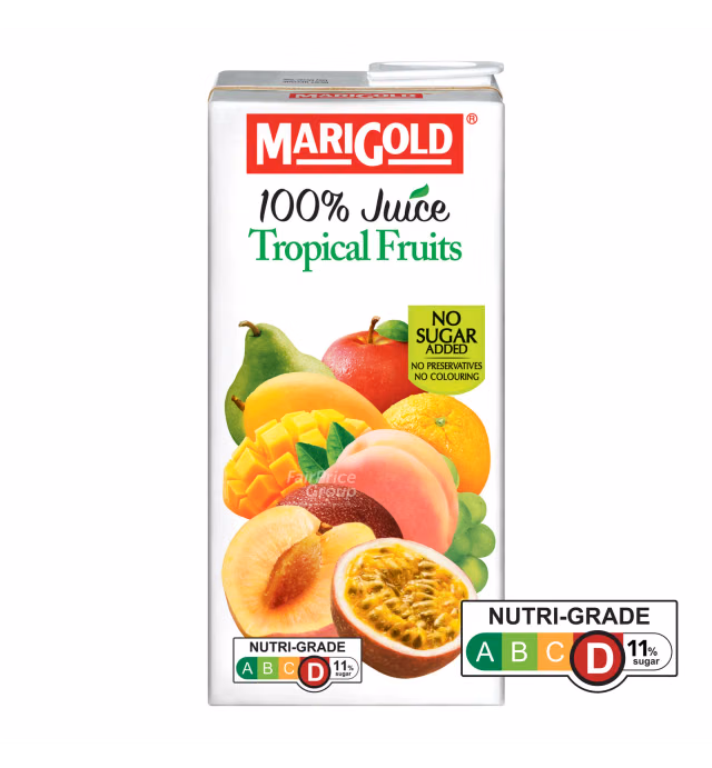 Marigold 100% Packet Juice - Tropical Fruits