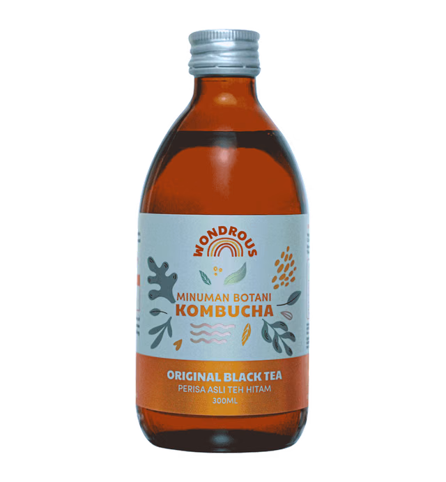 Wondrous Kombucha The Original Black