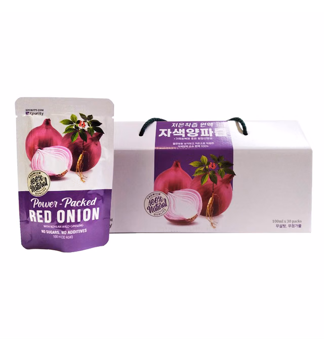 Hamyang Red Onion Extract Juice 100% Organic-Antioxidants/Digestive Health/Blood Sugar/Healthy Heart -자색 양파즙
