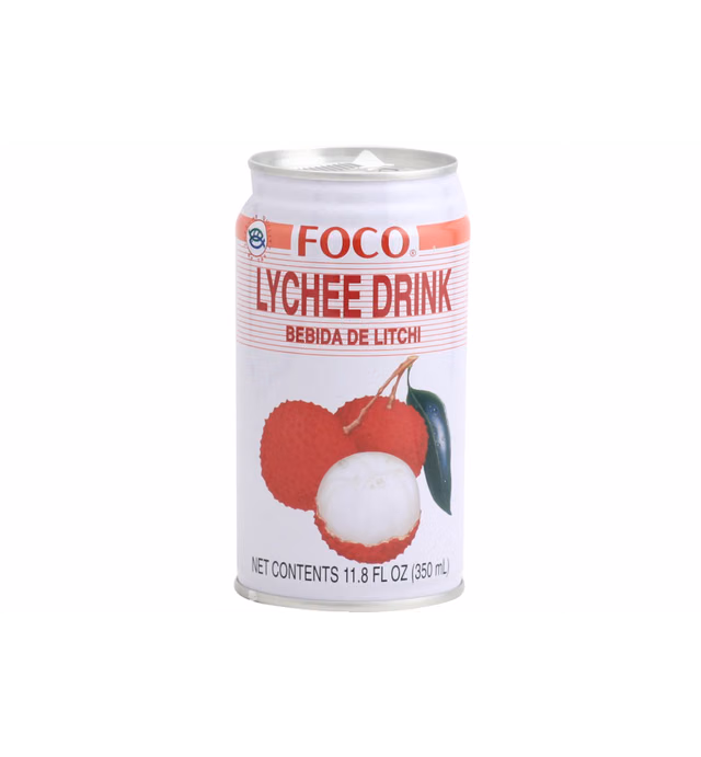 Lychee Juice [6 units] by FOCO. 11.8 fl OZ