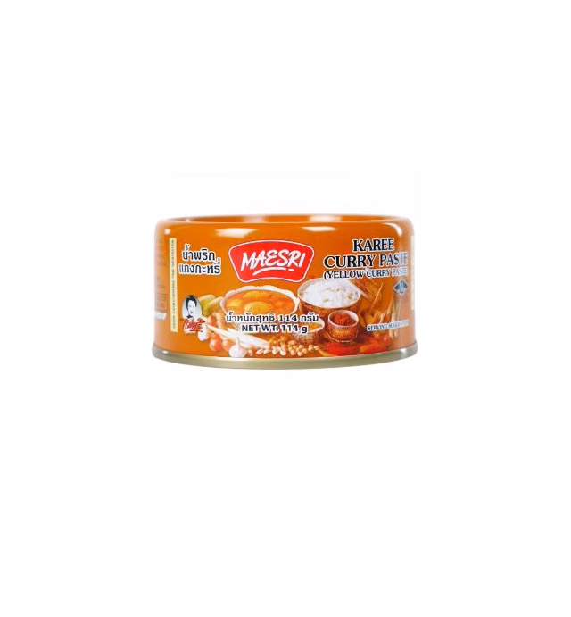 Maesri Karee Curry Paste (Yellow Curry Paste) 114g